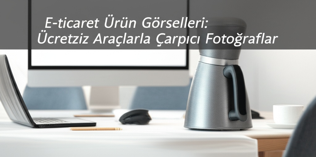 E-ticaret Ürün Görselleri: Ücretsiz Araçlarla Çarpıcı Fotoğraflar