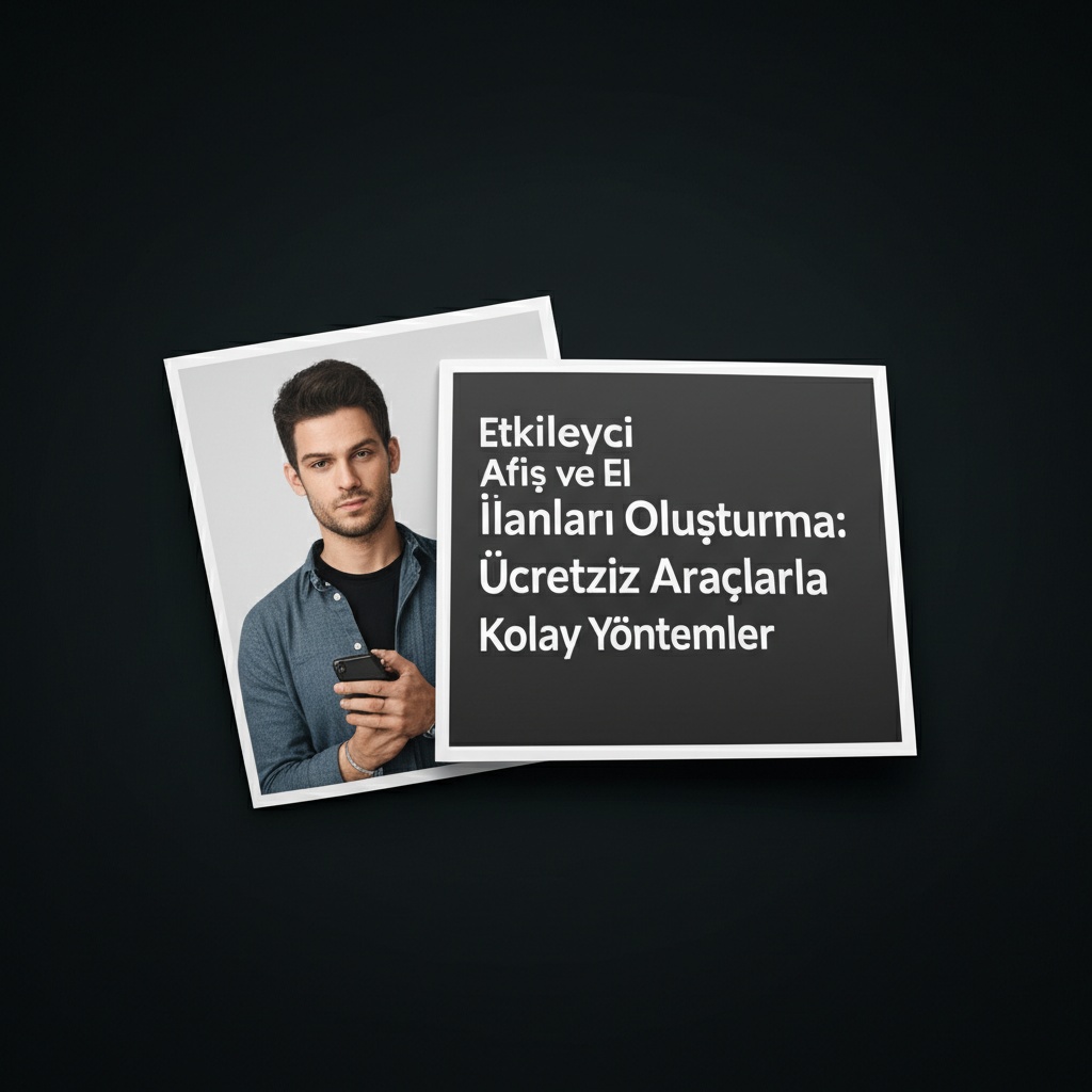 Etkileyici Afiş ve El İlanları Oluşturma: Ücretsiz Araçlarla Kolay Yöntemler