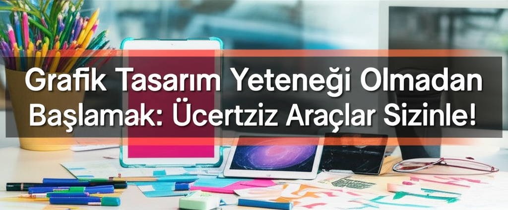 Grafik Tasarım Yeteneği Olmadan Başlamak: Ücretsiz Araçlar Sizinle!