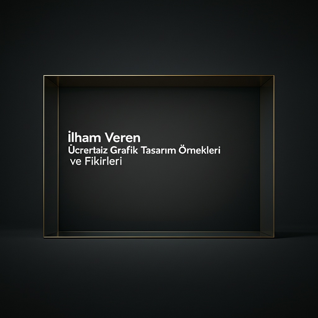 İlham Veren Ücretsiz Grafik Tasarım Örnekleri ve Fikirleri
