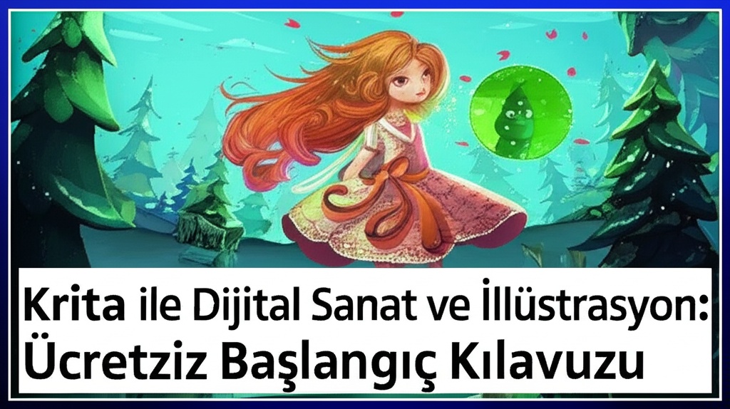 Krita ile Dijital Sanat ve İllüstrasyon: Ücretsiz Başlangıç Kılavuzu